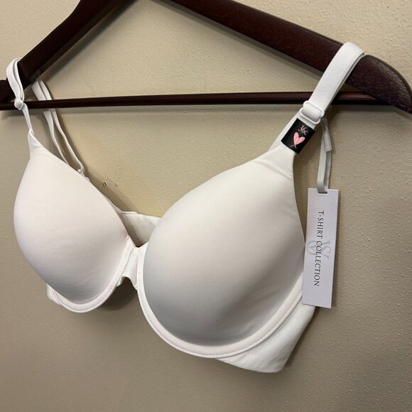 NWT Victoria's Secret T-Shirt Lightly Lined Full Coverage Bra Women 36C White - Picture 16 of 16